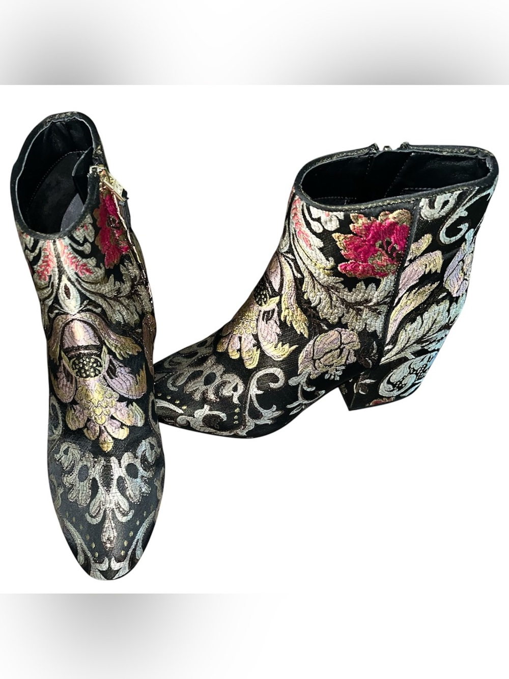 Sam Edelman | Taye Metallic Jacquard Boot